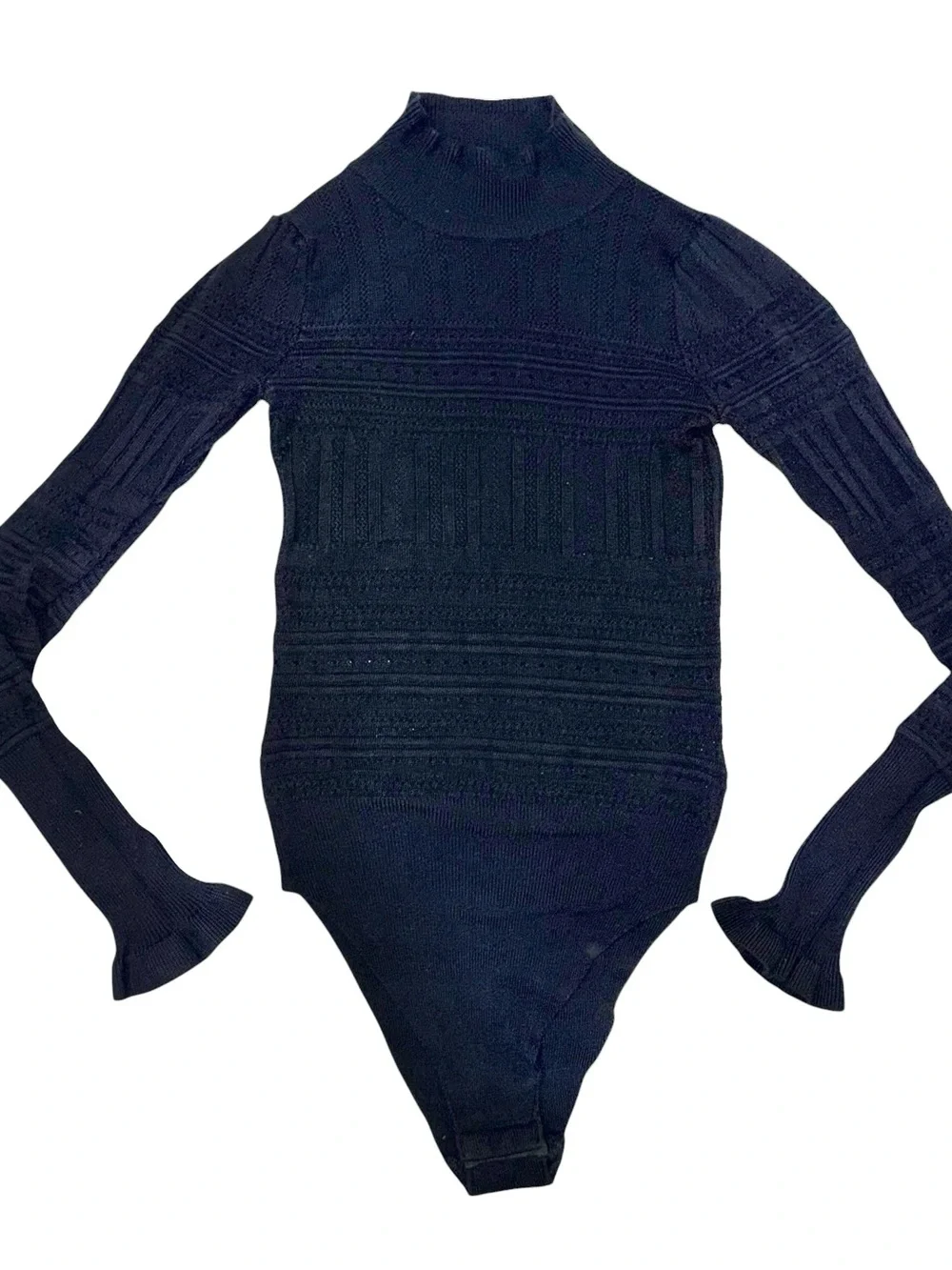 Free People Pointelle Me About It Bodysuit size XS